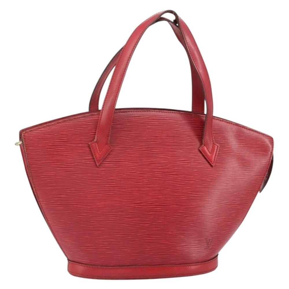 Louis Vuitton Epi Saint Jacques Shoulder Bag Red